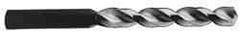 Guhring - 9/16" 130° High Speed Steel Jobber Drill - Bright Finish, Right Hand Cut, Parabolic Flute, Straight Shank, 6-5/8" OAL, Standard Point - USA Tool & Supply