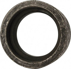 Made in USA - Size 2-1/2", Class 3,000, Forged Carbon Steel Black Pipe Coupling - 3,000 psi, Socket Weld End Connection - USA Tool & Supply