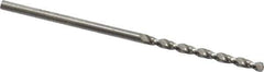 Guhring - 1/16" 130° High Speed Steel Jobber Drill - Bright Finish, Right Hand Cut, Parabolic Flute, Straight Shank, 1-11/16" OAL, Standard Point - USA Tool & Supply