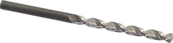 Guhring - 11/64" 130° High Speed Steel Jobber Drill - Bright Finish, Right Hand Cut, Parabolic Flute, Straight Shank, 3-5/32" OAL, Standard Point - USA Tool & Supply