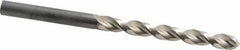 Guhring - 6mm 130° High Speed Steel Jobber Drill - Bright Finish, Right Hand Cut, Parabolic Flute, Straight Shank, 93mm OAL, Standard Point - USA Tool & Supply