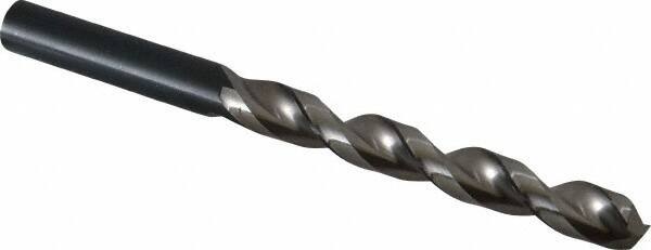 Guhring - 11mm 130° High Speed Steel Jobber Drill - Bright Finish, Right Hand Cut, Parabolic Flute, Straight Shank, 5-19/32" OAL, Standard Point - USA Tool & Supply