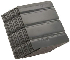 Vidmar - Tool Box Plastic Drawer Divider - 3" Wide x 23/32" Deep x 4-1/2" High, Gray, For Vidmar Cabinets - USA Tool & Supply