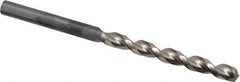Guhring - #13 130° Cobalt Jobber Drill - Bright Finish, Right Hand Cut, Parabolic Flute, Straight Shank, 3-5/32" OAL, Standard Point - USA Tool & Supply
