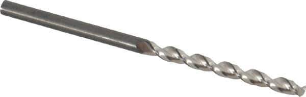 Guhring - #32 130° Cobalt Jobber Drill - Bright Finish, Right Hand Cut, Parabolic Flute, Straight Shank, 2-13/32" OAL, Standard Point - USA Tool & Supply