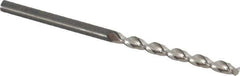 Guhring - #32 130° Cobalt Jobber Drill - Bright Finish, Right Hand Cut, Parabolic Flute, Straight Shank, 2-13/32" OAL, Standard Point - USA Tool & Supply