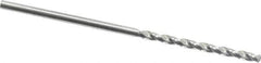 Guhring - #53 130° Cobalt Jobber Drill - Bright Finish, Right Hand Cut, Parabolic Flute, Straight Shank, 1-11/16" OAL, Standard Point - USA Tool & Supply