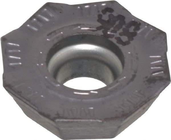 Iscar - OEMT060405 76 Grade IC908 Carbide Milling Insert - TiAlN Finish, 0.1866" Thick, 0.5618" Inscribed Circle, 0.5mm Corner Radius - USA Tool & Supply