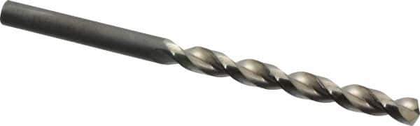 Guhring - Letter C 130° Cobalt Jobber Drill - Bright Finish, Right Hand Cut, Parabolic Flute, Straight Shank, 3-31/32" OAL, Standard Point - USA Tool & Supply