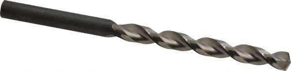 Guhring - Letter I 130° Cobalt Jobber Drill - Bright Finish, Right Hand Cut, Parabolic Flute, Straight Shank, 4-9/32" OAL, Standard Point - USA Tool & Supply