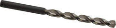 Guhring - Letter I 130° Cobalt Jobber Drill - Bright Finish, Right Hand Cut, Parabolic Flute, Straight Shank, 4-9/32" OAL, Standard Point - USA Tool & Supply