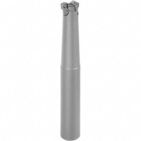 Iscar - 3/4" Cutting Diam, 3/4" Shank Diam, 3/4" Max Depth of Cut, Straight Shank Indexable Copy End Mill - 3 Inserts, CNHT, ENHT Insert, E93CN Toolholder - USA Tool & Supply