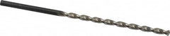Taper Length Drill Bit: 0.1695″ Dia, 130 ° Bright/Uncoated, RH Cut, Parabolic Flute, Cylindrical Shank, Series 535