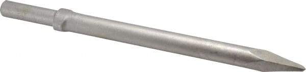 Ingersoll-Rand - 12" OAL, 0.7" Shank Diam, Moil Point Chisel - Round Drive, Round Shank, Steel - USA Tool & Supply