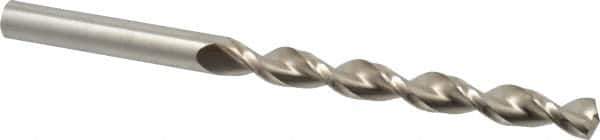 Guhring - 33/64", 130° Point, Parabolic Flute, High Speed Steel Taper Length Drill Bit - Bright Finish, 5-9/32" Flute Length, 8-1/16" OAL, Series 501 - USA Tool & Supply