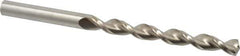 Guhring - 33/64", 130° Point, Parabolic Flute, High Speed Steel Taper Length Drill Bit - Bright Finish, 5-9/32" Flute Length, 8-1/16" OAL, Series 501 - USA Tool & Supply