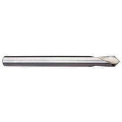 Guhring - 12mm Body Diam, 120°, 102mm OAL, High Speed Steel Spotting Drill - USA Tool & Supply