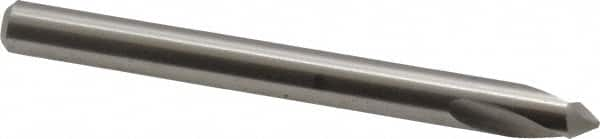 Guhring - 1/4" Body Diam, 90°, 70mm OAL, High Speed Steel Spotting Drill - USA Tool & Supply