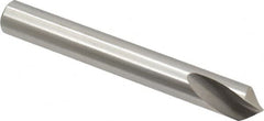 90° 102mm OAL High Speed Steel Spotting Drill Bright/Uncoated, 30mm Flute Length, 12.7mm Shank Diam, RH Cut, Series 557