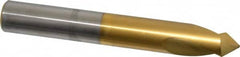 Guhring - 5/8" Body Diam, 90°, 115mm OAL, High Speed Steel Spotting Drill - USA Tool & Supply