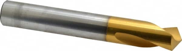 Guhring - 3/4" Body Diam, 120°, 131mm OAL, High Speed Steel Spotting Drill - USA Tool & Supply