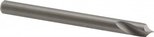 Guhring - 1/4" Body Diam, 90°, 70mm OAL, Solid Carbide Spotting Drill - USA Tool & Supply
