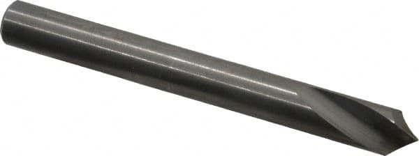 Guhring - 3/8" Body Diam, 90°, 89mm OAL, Solid Carbide Spotting Drill - USA Tool & Supply