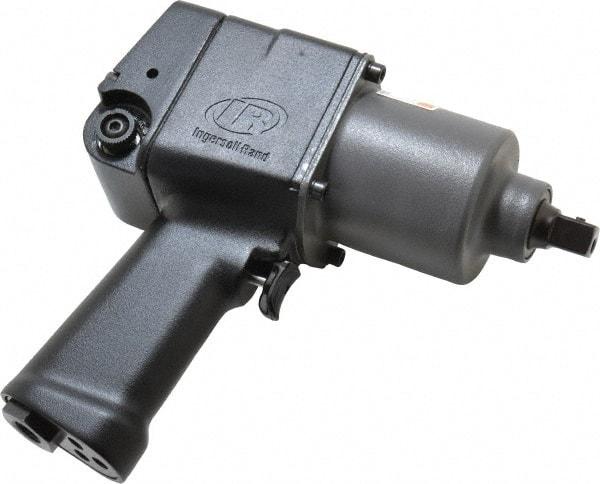 Ingersoll-Rand - 1/2" Drive, 5,000 RPM, 500 Ft/Lb Torque Impact Wrench - Pistol Grip Handle, 1,200 IPM, 23 CFM, 1/4" NPT Inlet - USA Tool & Supply