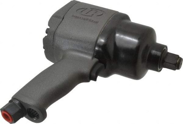 Ingersoll-Rand - 3/4" Drive, 6,000 RPM, 1,250 Ft/Lb Torque Impact Wrench - Pistol Grip Handle, 1,025 IPM, 46 CFM, 3/8" NPT Inlet - USA Tool & Supply