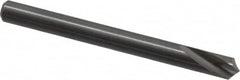 Guhring - 1/4" Body Diam, 120°, 70mm OAL, Solid Carbide Spotting Drill - USA Tool & Supply