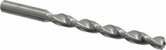 Guhring - 23/64" 130° Solid Carbide Jobber Drill - Bright Finish, Right Hand Cut, Parabolic Flute, Straight Shank, 4-7/8" OAL, Standard Point - USA Tool & Supply