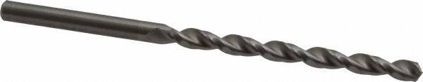 Guhring - #19 130° Solid Carbide Jobber Drill - Bright Finish, Right Hand Cut, Parabolic Flute, Straight Shank, 82.55mm OAL, Standard Point - USA Tool & Supply