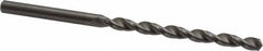 Guhring - #19 130° Solid Carbide Jobber Drill - Bright Finish, Right Hand Cut, Parabolic Flute, Straight Shank, 82.55mm OAL, Standard Point - USA Tool & Supply