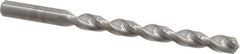 Guhring - Letter P 130° Solid Carbide Jobber Drill - Bright Finish, Right Hand Cut, Parabolic Flute, Straight Shank, 114.3mm OAL, Standard Point - USA Tool & Supply