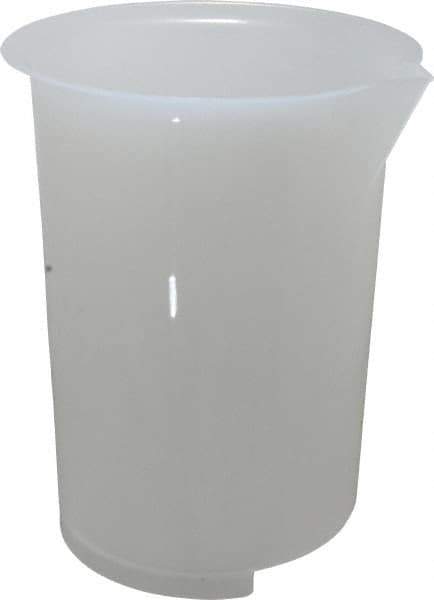 Bel-Art - 5,000 ml Polypropylene Beaker - 8-1/4" Diam x 10-1/4" High - USA Tool & Supply