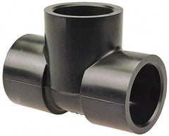 NIBCO - 6" Polypropylene Plastic Pipe Fitting - S x S x S End Connections - USA Tool & Supply