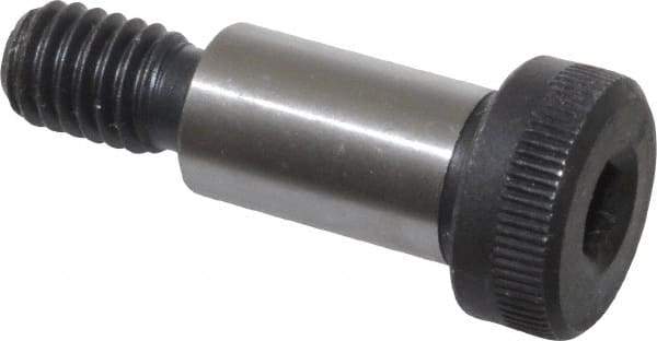 Value Collection - 1/2" Shoulder Diam x 7/8" Shoulder Length, 3/8-16 UNC, Hex Socket Shoulder Screw - 4140 Alloy Steel, Uncoated, 5/16" Head Height x 3/4" Head Diam - USA Tool & Supply