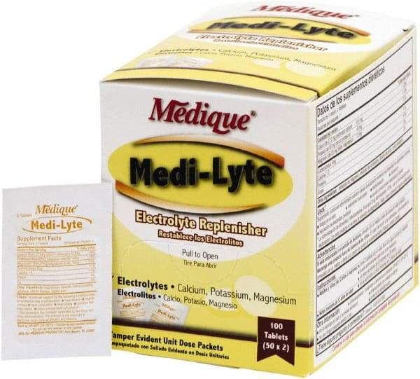 Medique - Medi-Lyte Tablets - Heat Stress Relief - USA Tool & Supply