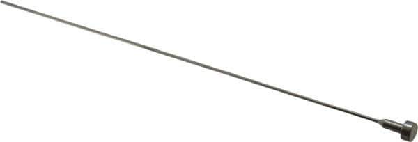 Gibraltar - 3/64" Pin Diam, 1/4" Head Diam x 1/8" Head Height, 6" OAL, Shoulder Ejector Pin - Steel, 5-1/2" Pin Length - USA Tool & Supply