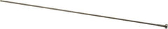 Gibraltar - 3/32" Pin Diam, 1/4" Head Diam x 1/8" Head Height, 10" OAL, Shoulder Ejector Pin - Steel, 9-1/2" Pin Length - USA Tool & Supply