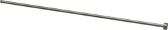 Gibraltar - 7/64" Pin Diam, 1/4" Head Diam x 1/8" Head Height, 6" OAL, Straight Ejector Pin - Steel, 5-7/8" Pin Length - USA Tool & Supply