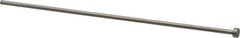 Gibraltar - 3/16" Pin Diam, 3/8" Head Diam x 3/16" Head Height, 10" OAL, Straight Ejector Pin - Steel, 9-13/16" Pin Length - USA Tool & Supply