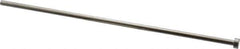 Gibraltar - 7/32" Pin Diam, 13/32" Head Diam x 3/16" Head Height, 10" OAL, Straight Ejector Pin - Steel, 9-13/16" Pin Length - USA Tool & Supply