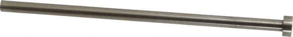 Gibraltar - 1/4" Pin Diam, 7/16" Head Diam x 3/16" Head Height, 6" OAL, Straight Ejector Pin - Steel, 5-13/16" Pin Length - USA Tool & Supply