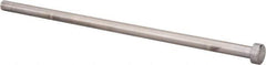 Gibraltar - 3/8" Pin Diam, 5/8" Head Diam x 1/4" Head Height, 10" OAL, Straight Ejector Pin - Steel, 9-3/4" Pin Length - USA Tool & Supply