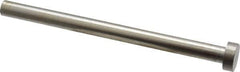 Gibraltar - 13/32" Pin Diam, 11/16" Head Diam x 1/4" Head Height, 6" OAL, Straight Ejector Pin - Steel, 5-3/4" Pin Length - USA Tool & Supply