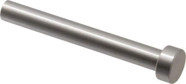 Gibraltar - 11/32" Pin Diam, 9/16" Head Diam x 1/4" Head Height, 3" OAL, Hard Core Pin - Steel, 2-3/4" Pin Length - USA Tool & Supply