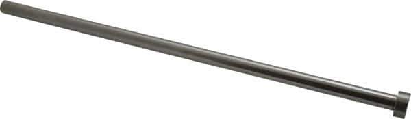 Gibraltar - 11/32" Pin Diam, 9/16" Head Diam x 1/4" Head Height, 10" OAL, Hard Core Pin - Steel, 9-3/4" Pin Length - USA Tool & Supply