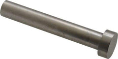 Gibraltar - 7/16" Pin Diam, 11/16" Head Diam x 1/4" Head Height, 3" OAL, Hard Core Pin - Steel, 2-3/4" Pin Length - USA Tool & Supply