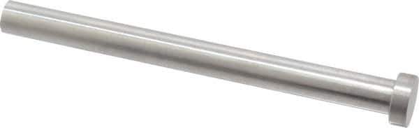 Gibraltar - 1/2" Pin Diam, 3/4" Head Diam x 1/4" Head Height, 6" OAL, Hard Core Pin - Steel, 5-3/4" Pin Length - USA Tool & Supply